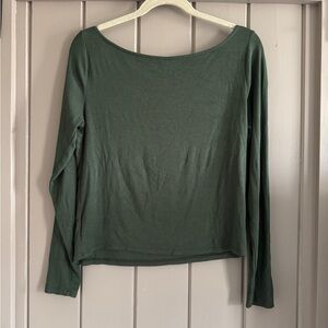 Wild Fable Ribbed Boatneck Top